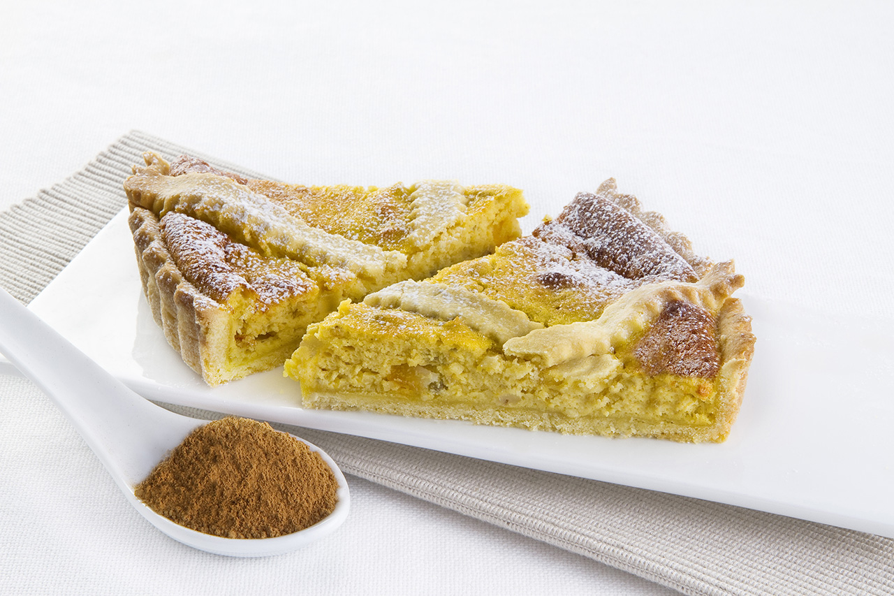 Pastiera alla cannella - Ricetta - Cannamela